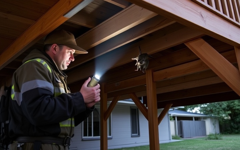 Under Deck Possum Removal in Wollert